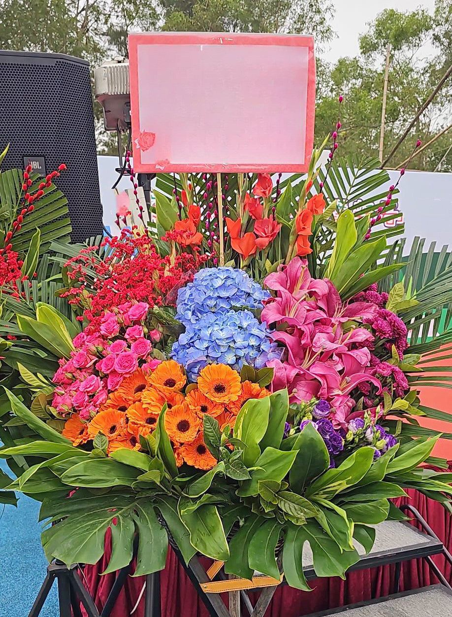 開張花籃-e11|開張花籃|開張花牌・開張花・花店 訂製服務|九龍花店 即日送達