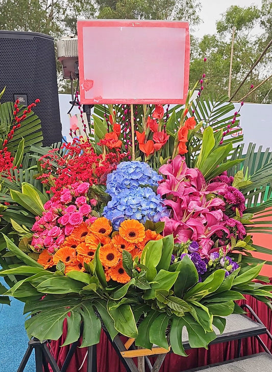 開張花籃-e11|開張花籃|開張花牌・開張花・花店 訂製服務|九龍花店 即日送達