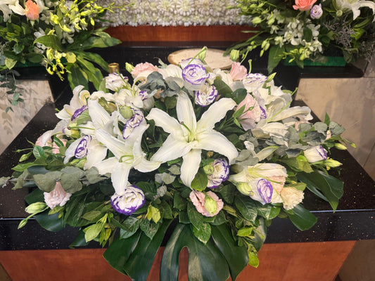棺面花-c06｜棺面花設計｜九龍帛事花店・專業花藝製作